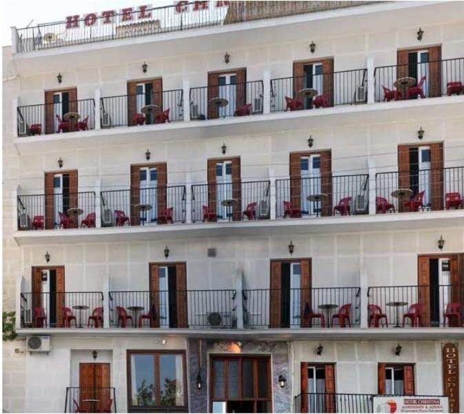 Hotel Christina Skiathos Town Bagian luar foto